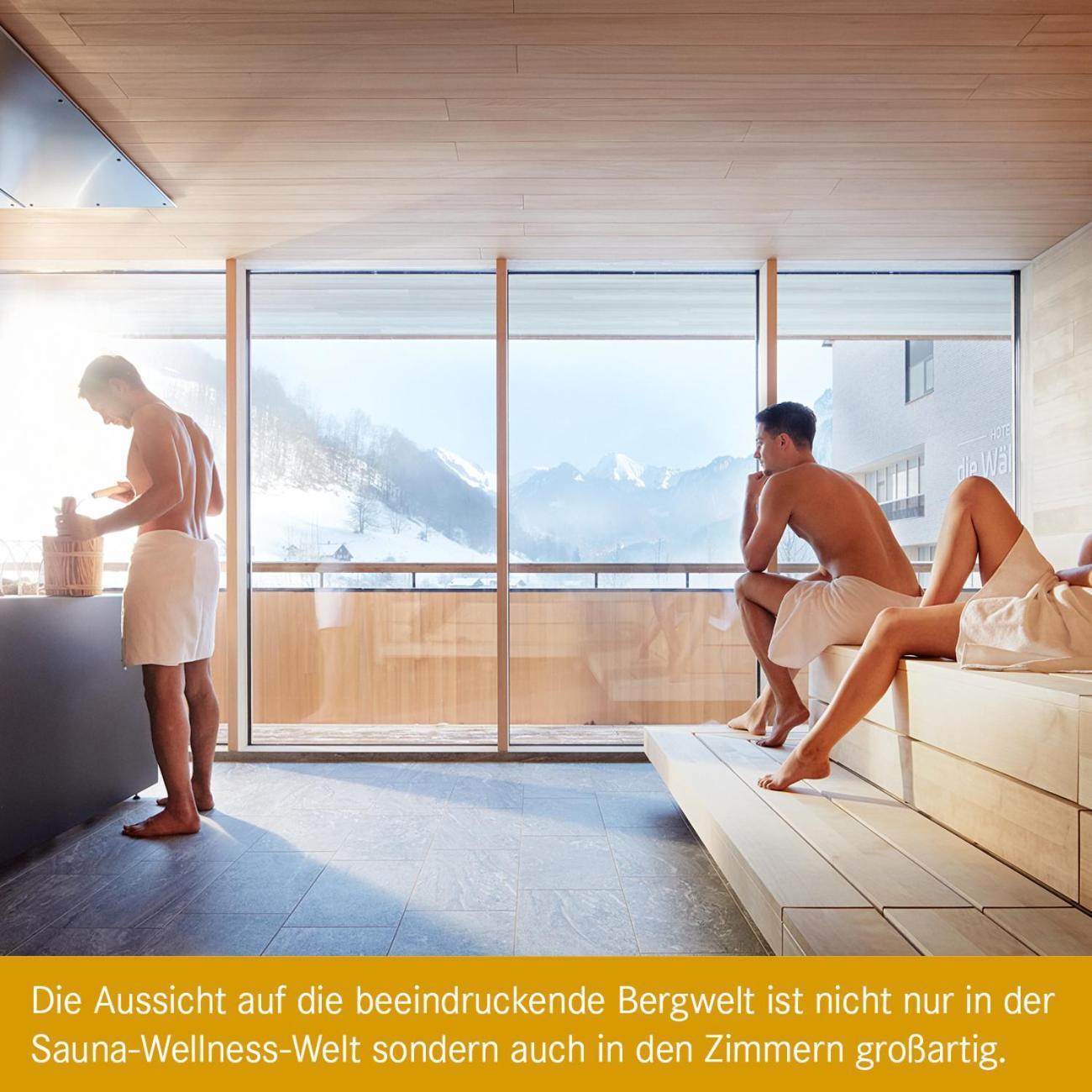 Hotel die Wälderin-Wellness, Sport&Natur Mellau Exterior foto
